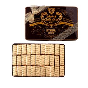 Åžekerci Cafer Erol Handmade Milk Cream Wafer XL - Retro Tin Box