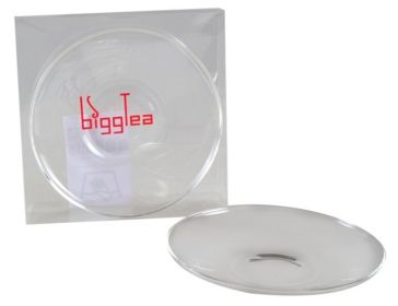 BiggTea Double Wall Espresso Saucer