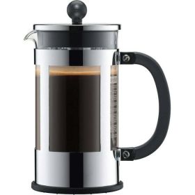 34 oz Kenya French Press Coffeemaker, Stainless Steel