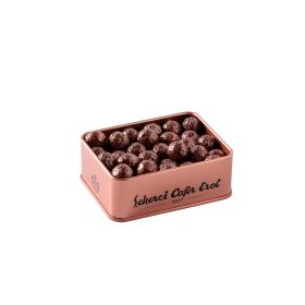 Åžekerci Cafer Erol Coffee Dragee - Bronze Tin Box, 150 g