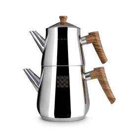 Serenk Definition Stainless Steel Tea Pot Set