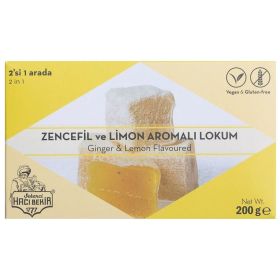 HacÄ± Bekir Turkish Delight with Ginger & Lemon - 200 g