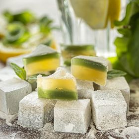 HacÄ± Bekir Turkish Delight with Mint & Lemon-200 g